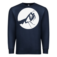 Navy praying mantis Premium Sweatshirt - DesigneFamous