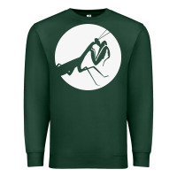 Sports Green praying mantis Premium Sweatshirt - DesigneFamous