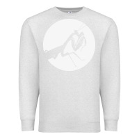 Oatmeal Heather praying mantis Premium Sweatshirt - DesigneFamous