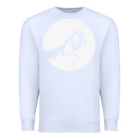 White praying mantis Premium Sweatshirt - DesigneFamous