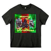 Asphalt merry christmas gnomies Heavy Core Tee - CowGirlArtShop