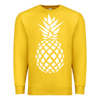 Lemon pineapple sunset Premium Sweatshirt - DesigneFamous