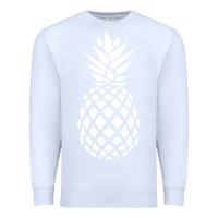 White pineapple sunset Premium Sweatshirt - DesigneFamous