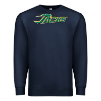 Navy hsu jacks Premium Sweatshirt - DesigneFamous