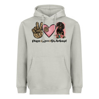 Moon Dust peace love dachshund Heavyweight Hoodie - JahusDesignShop