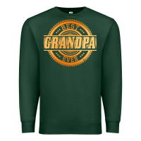 Sports Green best grandpa Premium Sweatshirt - DesigneFamous