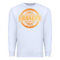 White best grandpa Premium Sweatshirt - DesigneFamous