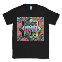 Black Boss mom wife Classic Tee - CowGirlArtShop