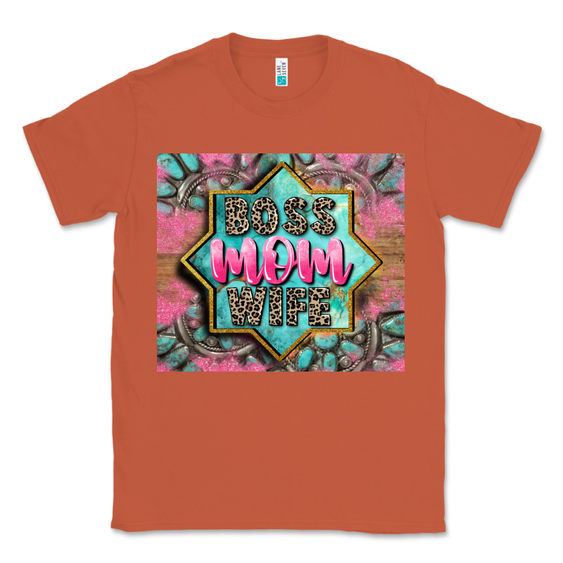 Boss Mom Wife Classic Tee by CowGirlArtShop | Teevron
