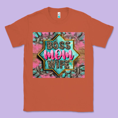Boss Mom Wife Classic Tee Designed By Cowgirlartshop