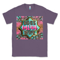 Lavender Boss mom wife Classic Tee - CowGirlArtShop