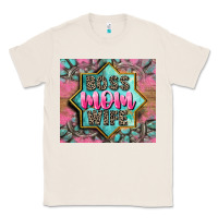 Natural Boss mom wife Classic Tee - CowGirlArtShop