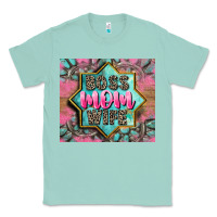 Seafoam Boss mom wife Classic Tee - CowGirlArtShop