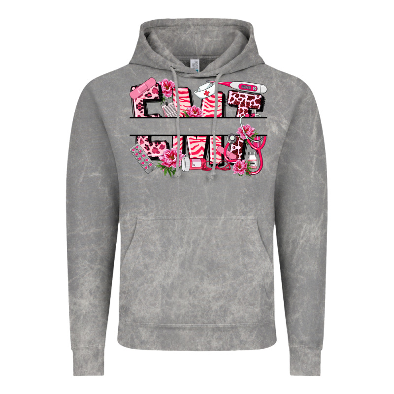 Breast Cancer Emt Emergency Medical Technician Vintage Hoodie by LillyAllenDesigns | Teevron