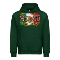 Forest Green Mexico Urban Hoodie - RanaPortraitStore