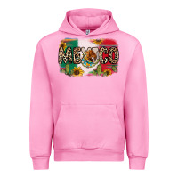 Fuchsia Pink Mexico Urban Hoodie - RanaPortraitStore