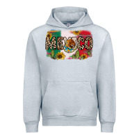 Heather Grey Mexico Urban Hoodie - RanaPortraitStore