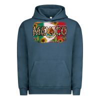 Pigment Midnight Navy Mexico Urban Hoodie - RanaPortraitStore