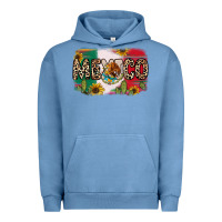 Pigment Pebble Blue Mexico Urban Hoodie - RanaPortraitStore
