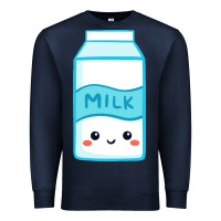 Navy milk Premium Sweatshirt - DesigneFamous