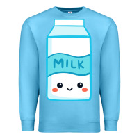 Ocean Blue milk Premium Sweatshirt - DesigneFamous