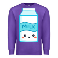 Purple milk Premium Sweatshirt - DesigneFamous