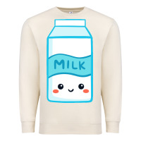 Sandshell milk Premium Sweatshirt - DesigneFamous