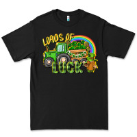 Black Loads of luck tractor Premium Tee - CowGirlArtShop