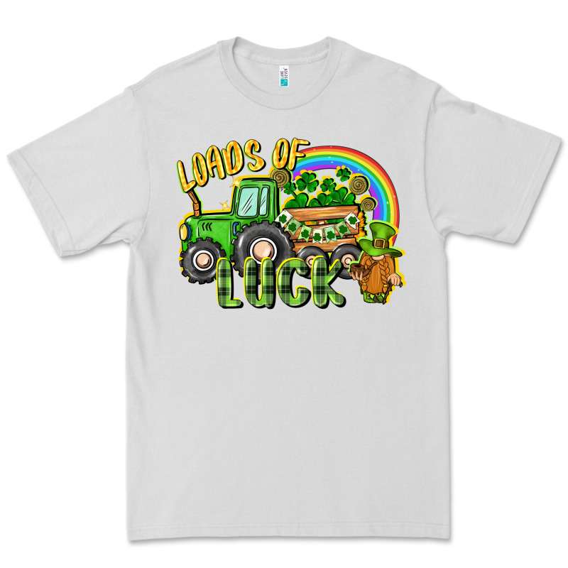 Loads Of Luck Tractor Premium Tee by CowGirlArtShop | Teevron