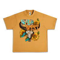 Peanut Butter Western Wild West Rodeo Urban Heavy Tee - BundleAndBundleShop