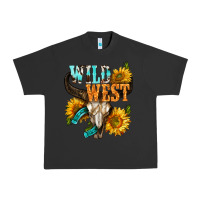 Pigment Black Western Wild West Rodeo Urban Heavy Tee - BundleAndBundleShop