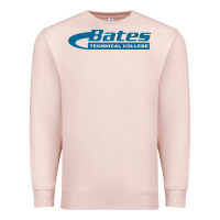 Pale Pink bates, technical academy Premium Sweatshirt - DesigneFamous