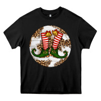 Black Elf Shoes Christmas Heavy Core Tee - RanaPortraitStore