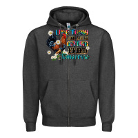 Charcoal Heather live today like fried tomorrow Zipper Hoodie - JahusDesignShop