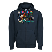Navy live today like fried tomorrow Zipper Hoodie - JahusDesignShop