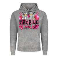 Cloud Rock tackle cancer with ghosts playing football Vintage Hoodie - LillyAllenDesigns