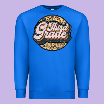 Third Grade Premium Sweatshirt Designed By Jahusdesignshop