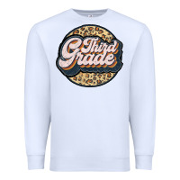 White third grade Premium Sweatshirt - JahusDesignShop