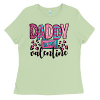Matcha daddy is my valentine Ladies Tee - OliviaCreatesArt