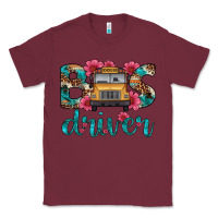 Burgundy bus driver Classic Tee - Artiststas