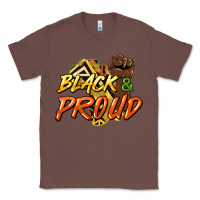 Chestnut Black and proud Classic Tee - HowdyJamesFarm