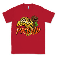 Red Black and proud Classic Tee - HowdyJamesFarm