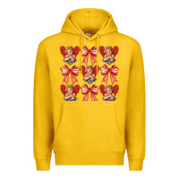 Lemon Valentines Eros and bow Premium Hoodie - CowhideDigitalArt