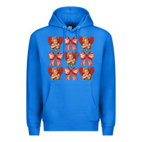 True Royal Valentines Eros and bow Premium Hoodie - CowhideDigitalArt