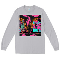 Moon Dust freedom rocks seamless pattern Long Sleeve Tee - BundleAndBundleShop