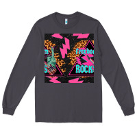 Smoke freedom rocks seamless pattern Long Sleeve Tee - BundleAndBundleShop