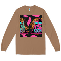 Toasted Coconut freedom rocks seamless pattern Long Sleeve Tee - BundleAndBundleShop