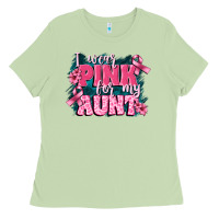 Matcha i wear pink for my aunt Ladies Tee - FaDigitalArtStudio