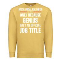Antique Gold gift for genius mechanical engineer Premium Sweatshirt - DesigneFamous