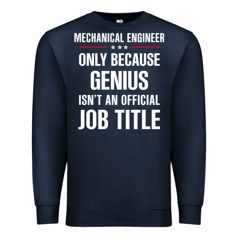 Gift For Genius Mechanical Engineer Premium Sweatshirt by DesigneFamous | Teevron